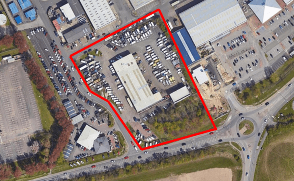 Roadside Development, Bellway Industrial Estate